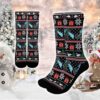 FaLaLaLa Godzil-La Godzilla 3D Socks