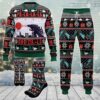 FaLaLaLa Godzil-La Godzilla Ugly Christmas Sweater