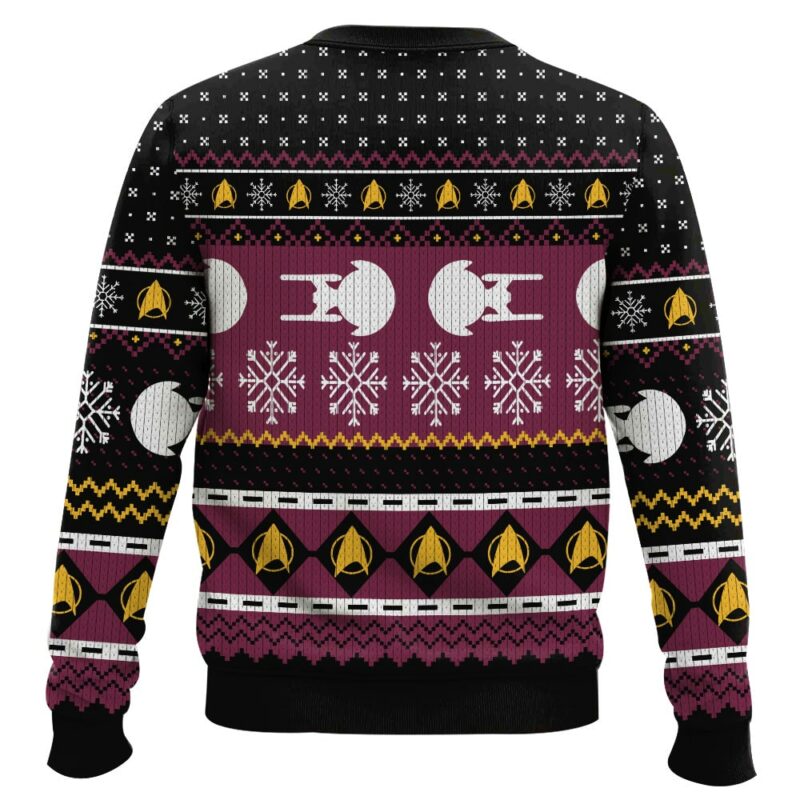 Captain Picard ST Ugly Christmas Sweater