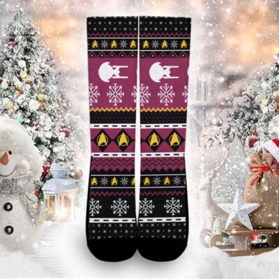 Captain Picard Star Trek 3D Socks