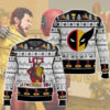 Let's Go Deadpool Wolverine Ugly Sweater