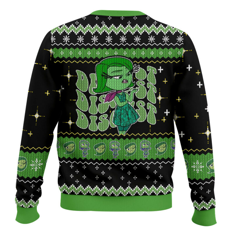 Disgust Inside Out Ugly Sweater