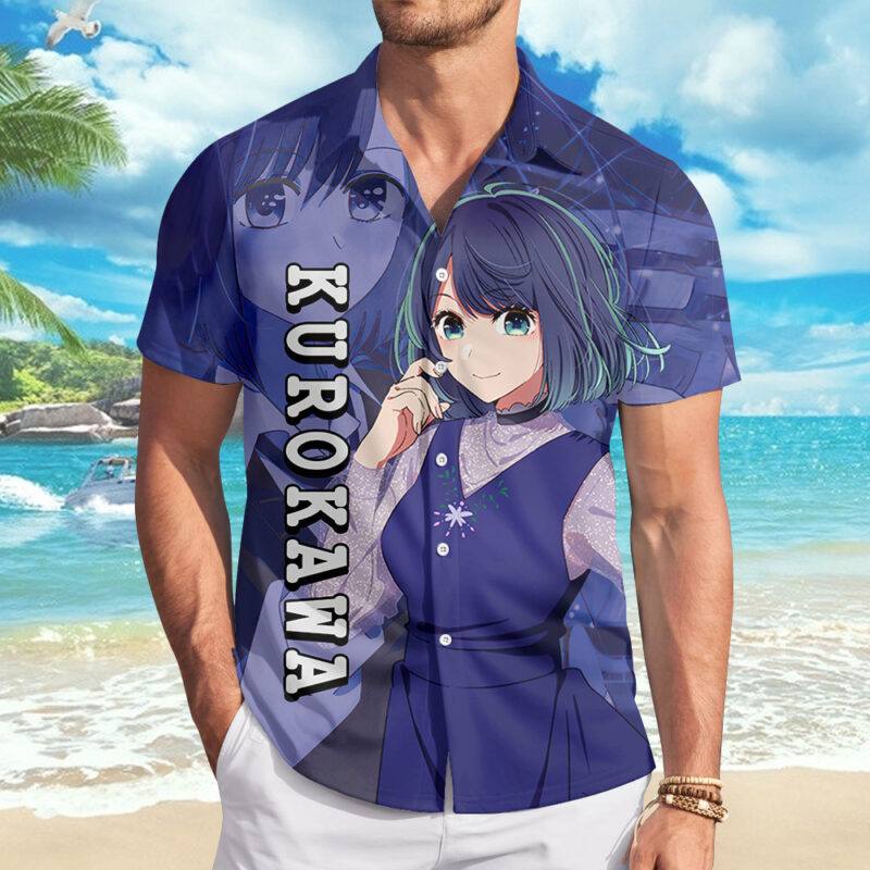 Akane Kurokawa Hawaiian Shirt Oshi No Ko Hawaiian Shirt Anime Hawaiian Shirt