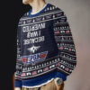 Inverted Top Gun Ugly Christmas Sweater