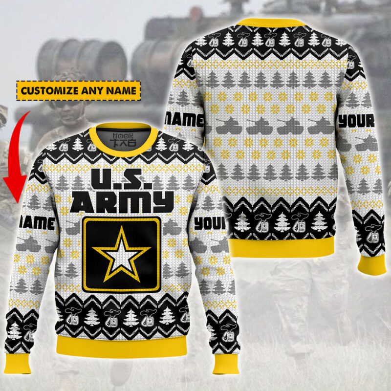 U.S. Army. Custom Ugly Sweater