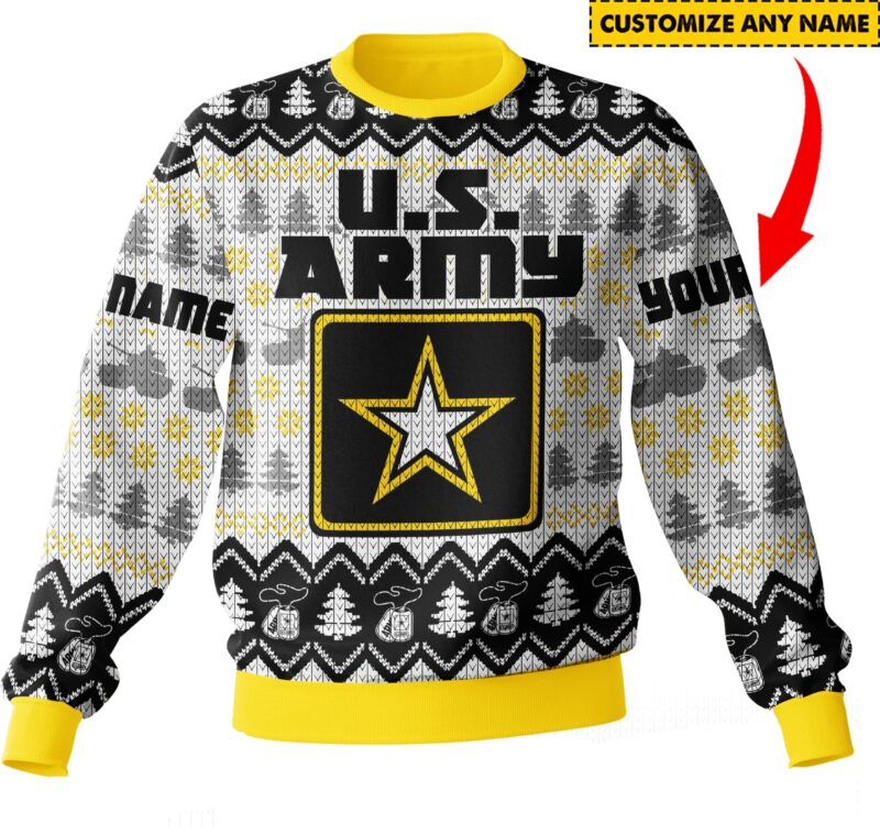 U.S. Army. Custom Ugly Sweater