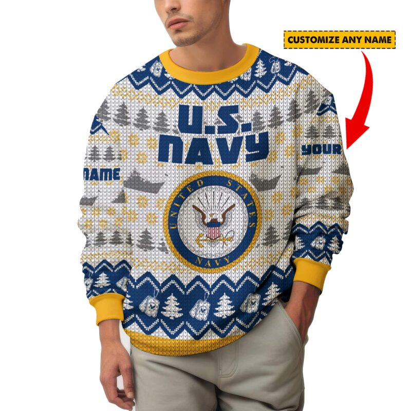 U.S. Navy. Ugly Sweater