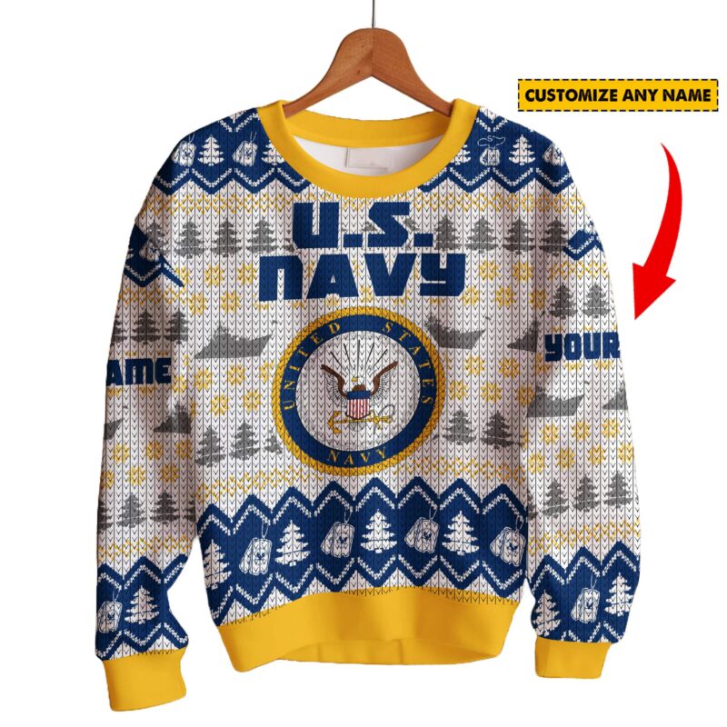 U.S. Navy. Ugly Sweater