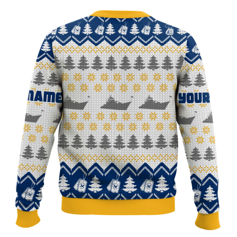 U.S. Navy. Ugly Sweater