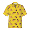 Pugs Life Yellow Hawaiian Shirt For Men