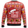 Red Ranger Ho-Ho Power Rangers Ugly Christmas Sweater