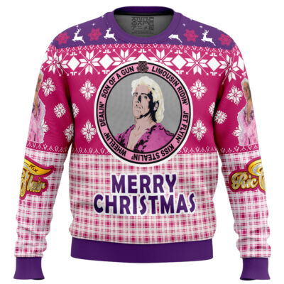 Legendary Ric Flair WWE Ugly Christmas Sweater