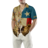 Rodeo Longhorn Texas Flag Unique Hawaiian Shirt For Men