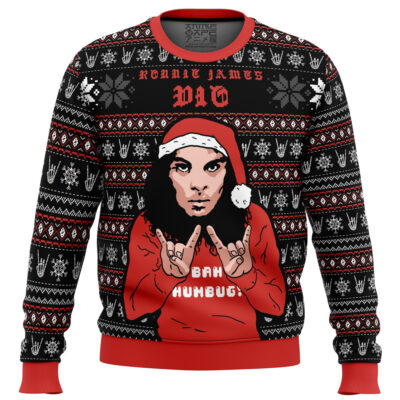 Ronnie James Dio Ugly Christmas Sweater