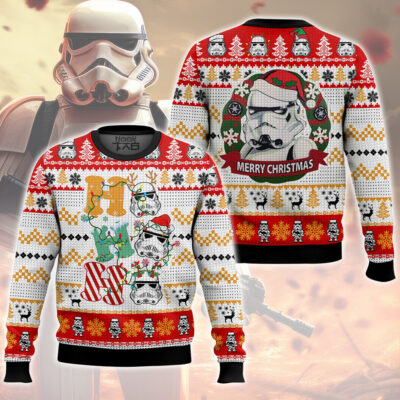 Star Wars Stormtrooper Ho Ho Ho Ugly Sweater