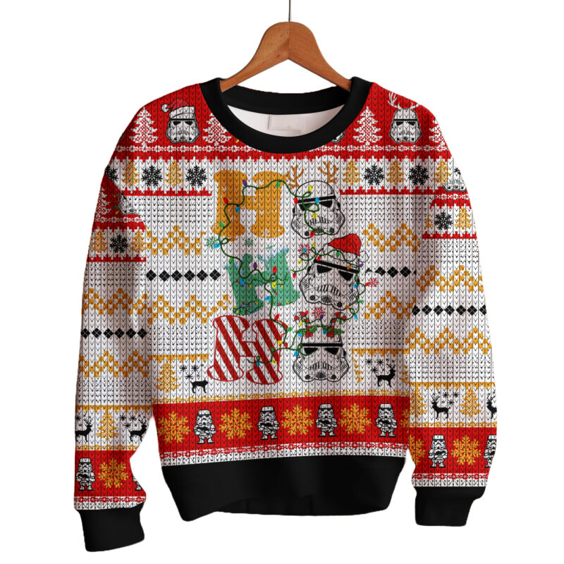 Star Wars Stormtrooper Ho Ho Ho Ugly Sweater