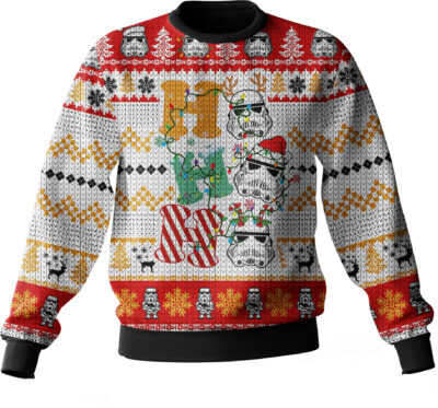 Star Wars Stormtrooper Ho Ho Ho Ugly Sweater