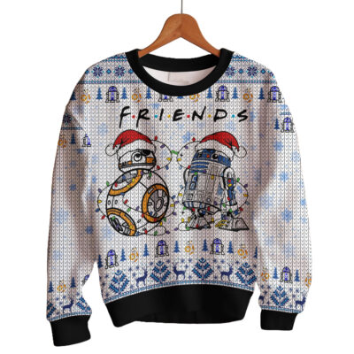 Star Wars R2-D2 & BB-8 Friends Ugly Sweater