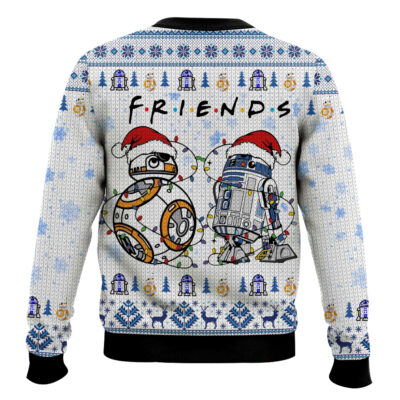 Star Wars R2-D2 & BB-8 Friends Ugly Sweater