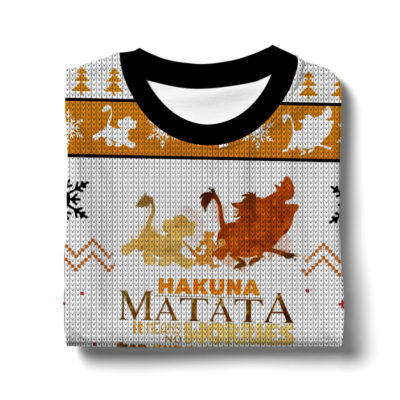 HAKUNA ΜΑΤΑΤΑ - The Lion King Ugly Sweater