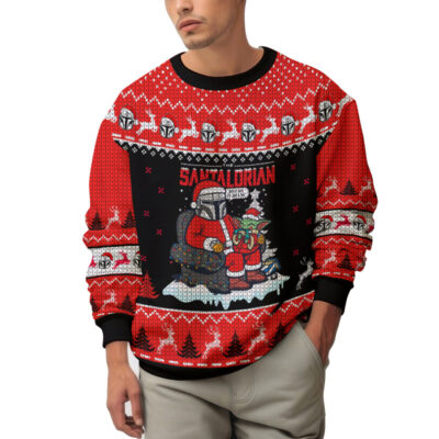 Star Wars SANTALORIAN Ugly Sweater