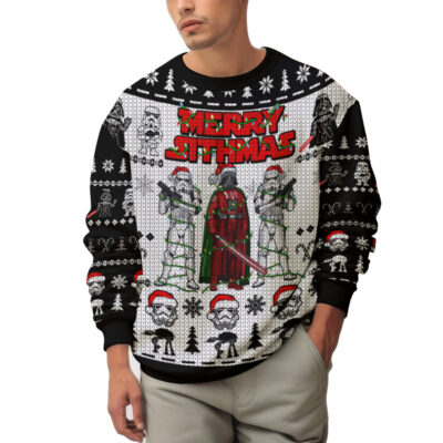 Star Wars Merry Sithmas Stormtrooper Darth Vader Ugly Sweater