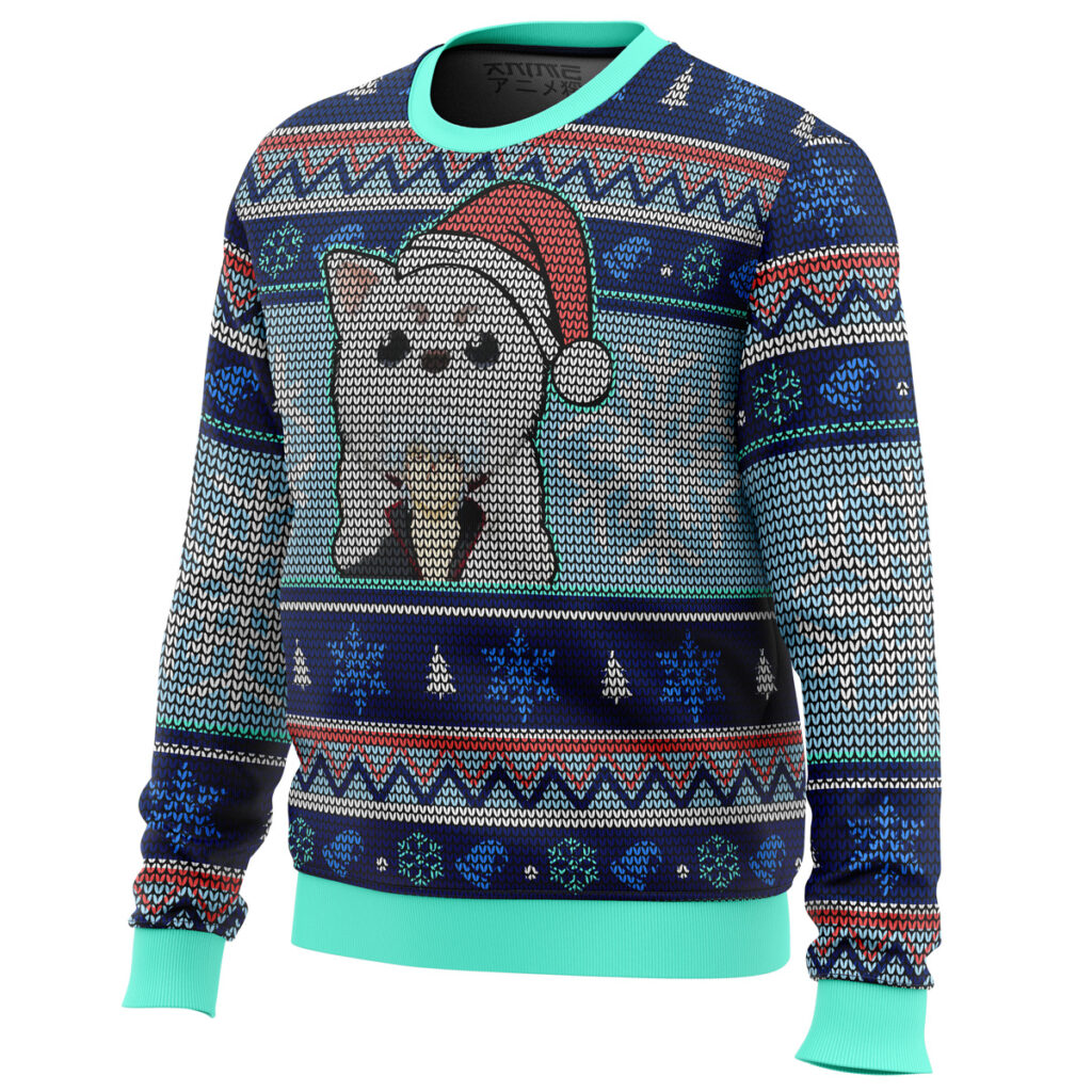 Gintama Gintoki and Sadaharu Ugly Christmas Sweater