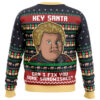 Sandwiches for Santa Bad Santa Ugly Christmas Sweater