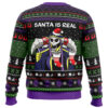 Santa Is Real Overlord Ugly Christmas Sweater