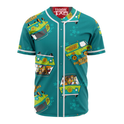 Scooby-Doo & Shaggy & Friends Halloween Baseball Jersey, Scooby-Doo Halloween Baseball Jersey, Halloween Baseball Jersey