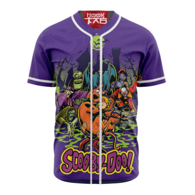 Scooby-Doo & Friends Baseball Jersey, Scooby-Doo Baseball Jersey, Halloween Baseball Jersey