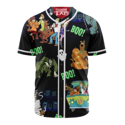 Scooby-Doo & Friends Baseball Jersey, Scooby-Doo Baseball Jersey, Halloween Baseball Jersey