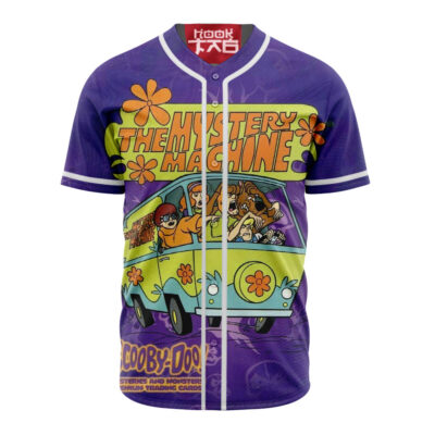 Scooby-Doo & Friends Baseball Jersey, Scooby-Doo Baseball Jersey, Halloween Baseball Jersey