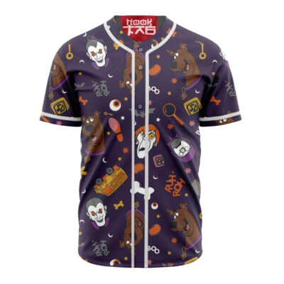 Scooby-Doo & Friends Baseball Jersey, Scooby-Doo Baseball Jersey, Halloween Baseball Jersey