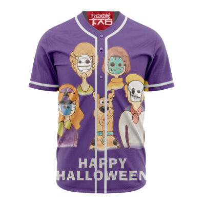 Scooby-Doo & Friends Baseball Jersey, Scooby-Doo Baseball Jersey, Halloween Baseball Jersey