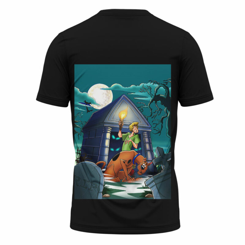 Scooby-Doo & Shaggy & Friends Halloween T-Shirt, Scooby-Doo Halloween T-Shirt, Halloween T-Shirt