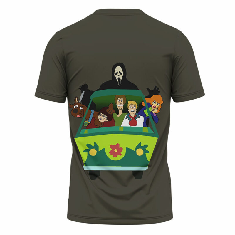 Scooby-Doo & Shaggy & Friends Halloween T-Shirt, Scooby-Doo Halloween T-Shirt, Halloween T-Shirt