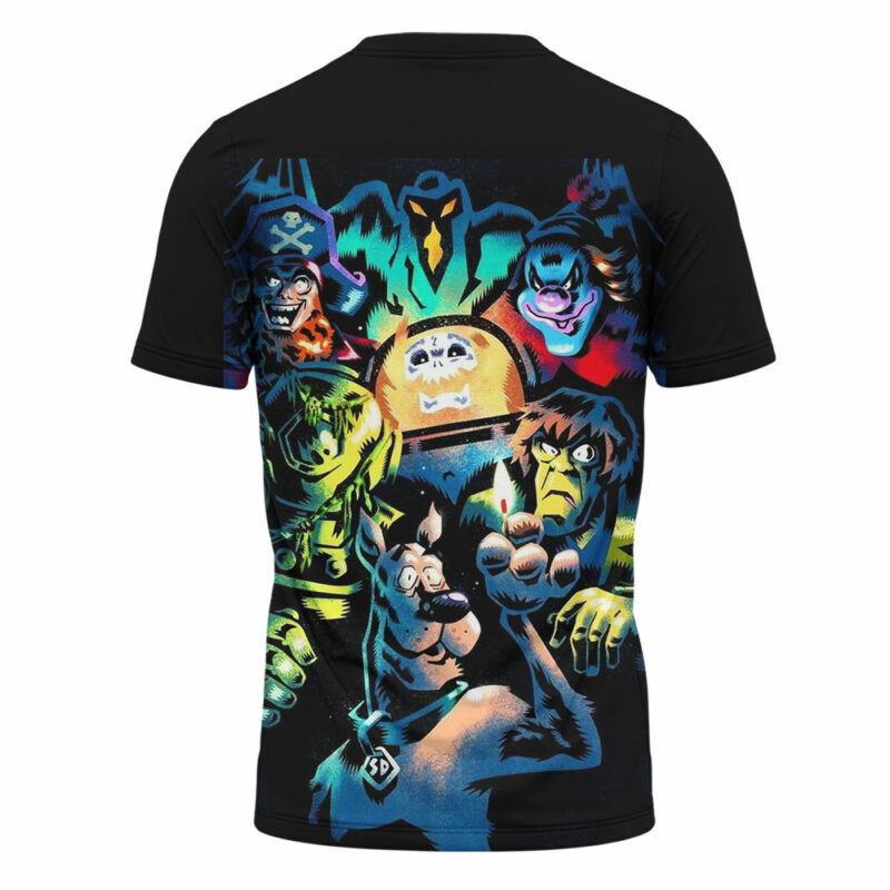 Scooby-Doo & Shaggy & Friends Halloween T-Shirt, Scooby-Doo Halloween T-Shirt, Halloween T-Shirt