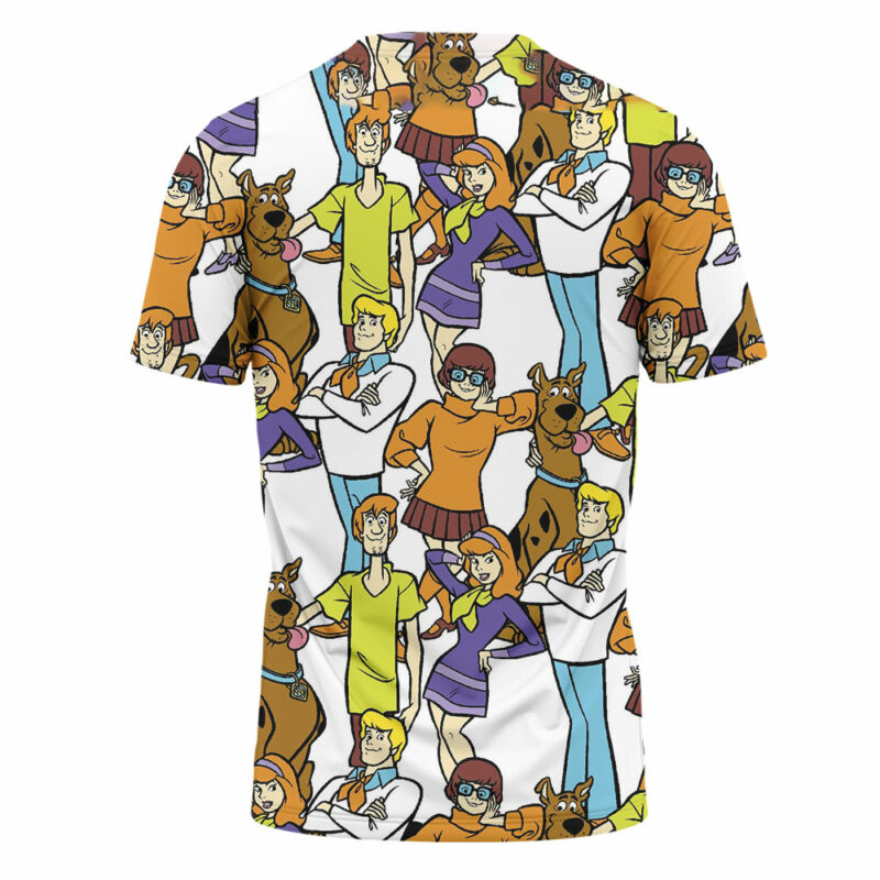 Scooby-Doo & Shaggy & Friends Halloween T-Shirt, Scooby-Doo Halloween T-Shirt, Halloween T-Shirt