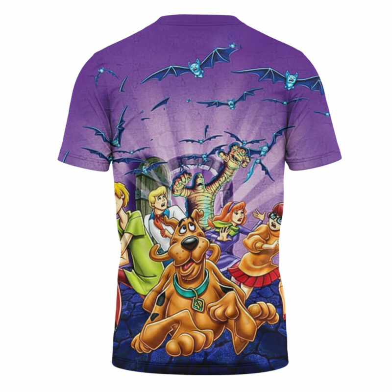 Scooby-Doo & Shaggy & Friends Halloween T-Shirt, Scooby-Doo Halloween T-Shirt, Halloween T-Shirt