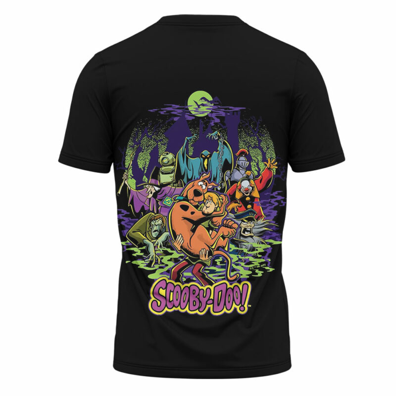 Scooby-Doo & Shaggy & Friends Halloween T-Shirt, Scooby-Doo Halloween T-Shirt, Halloween T-Shirt