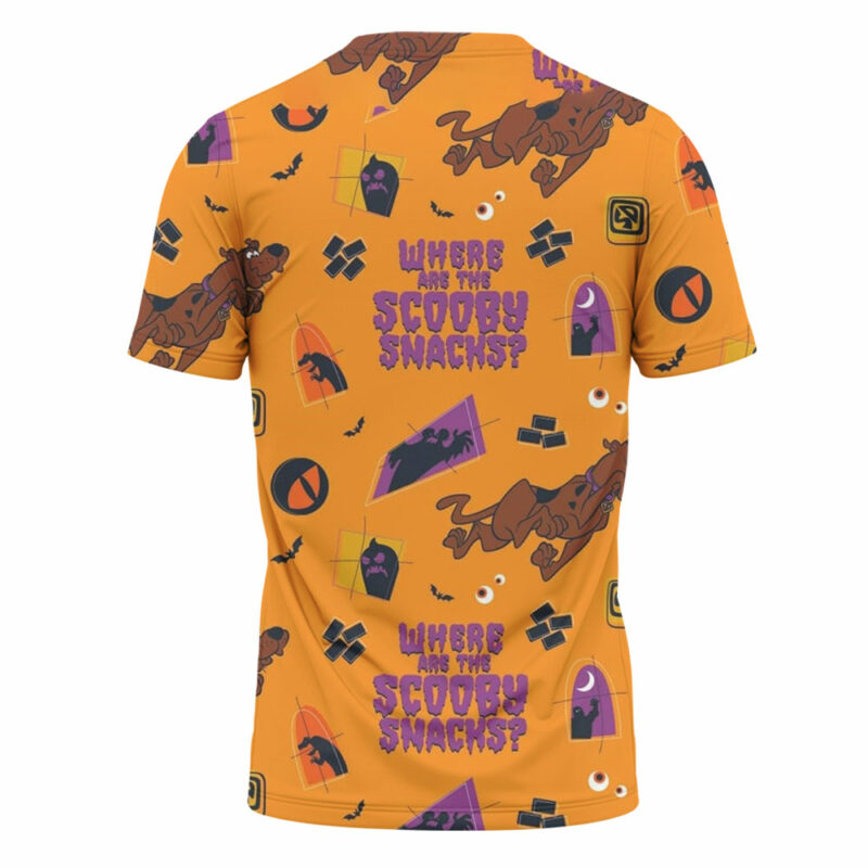 Scooby-Doo & Shaggy & Friends Halloween T-Shirt, Scooby-Doo Halloween T-Shirt, Halloween T-Shirt