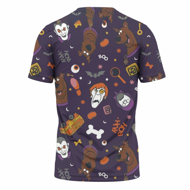 Scooby-Doo & Shaggy & Friends Halloween T-Shirt, Scooby-Doo Halloween T-Shirt, Halloween T-Shirt