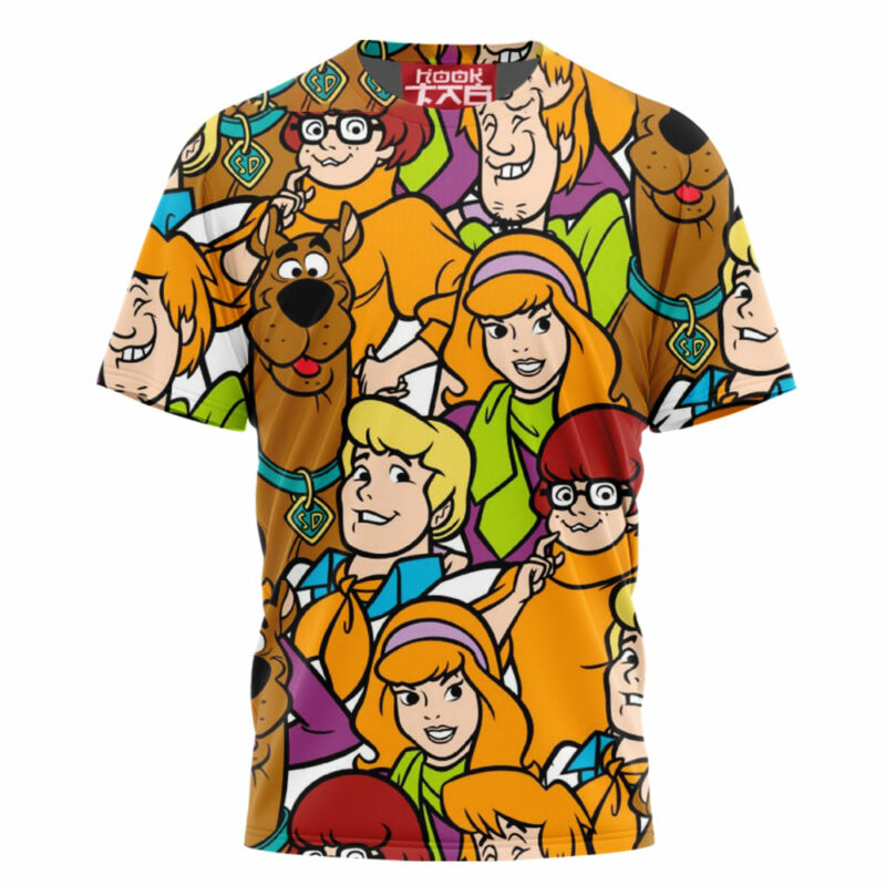 Scooby-Doo & Shaggy & Friends Halloween T-Shirt, Scooby-Doo Halloween T-Shirt, Halloween T-Shirt