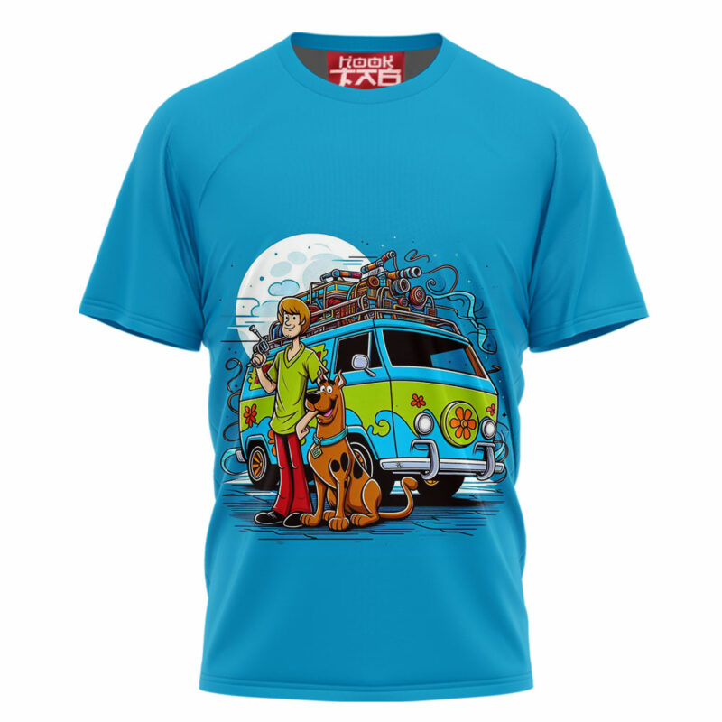 Scooby-Doo & Shaggy & Friends Halloween T-Shirt, Scooby-Doo Halloween T-Shirt, Halloween T-Shirt