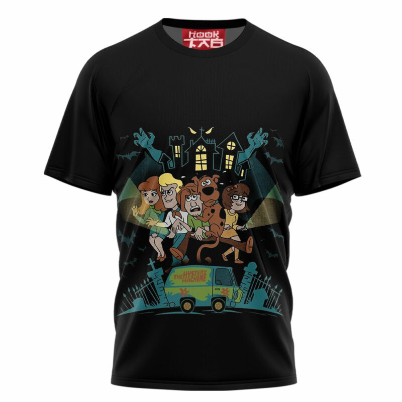 Scooby-Doo & Shaggy & Friends Halloween T-Shirt, Scooby-Doo Halloween T-Shirt, Halloween T-Shirt