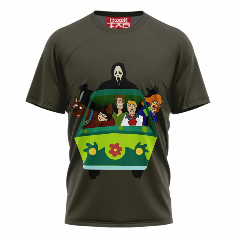 Scooby-Doo & Shaggy & Friends Halloween T-Shirt, Scooby-Doo Halloween T-Shirt, Halloween T-Shirt