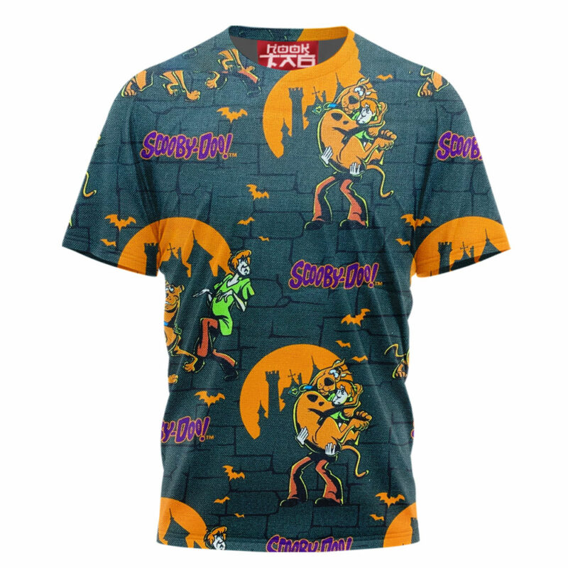 Scooby-Doo & Shaggy & Friends Halloween T-Shirt, Scooby-Doo Halloween T-Shirt, Halloween T-Shirt