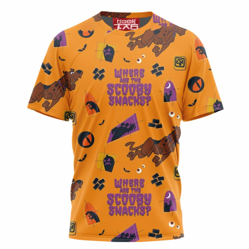 Scooby-Doo & Shaggy & Friends Halloween T-Shirt, Scooby-Doo Halloween T-Shirt, Halloween T-Shirt