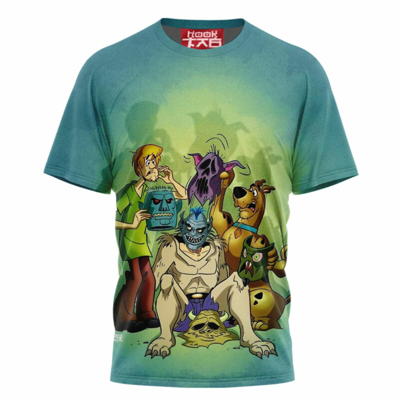 Scooby-Doo & Shaggy & Friends Halloween T-Shirt, Scooby-Doo Halloween T-Shirt, Halloween T-Shirt